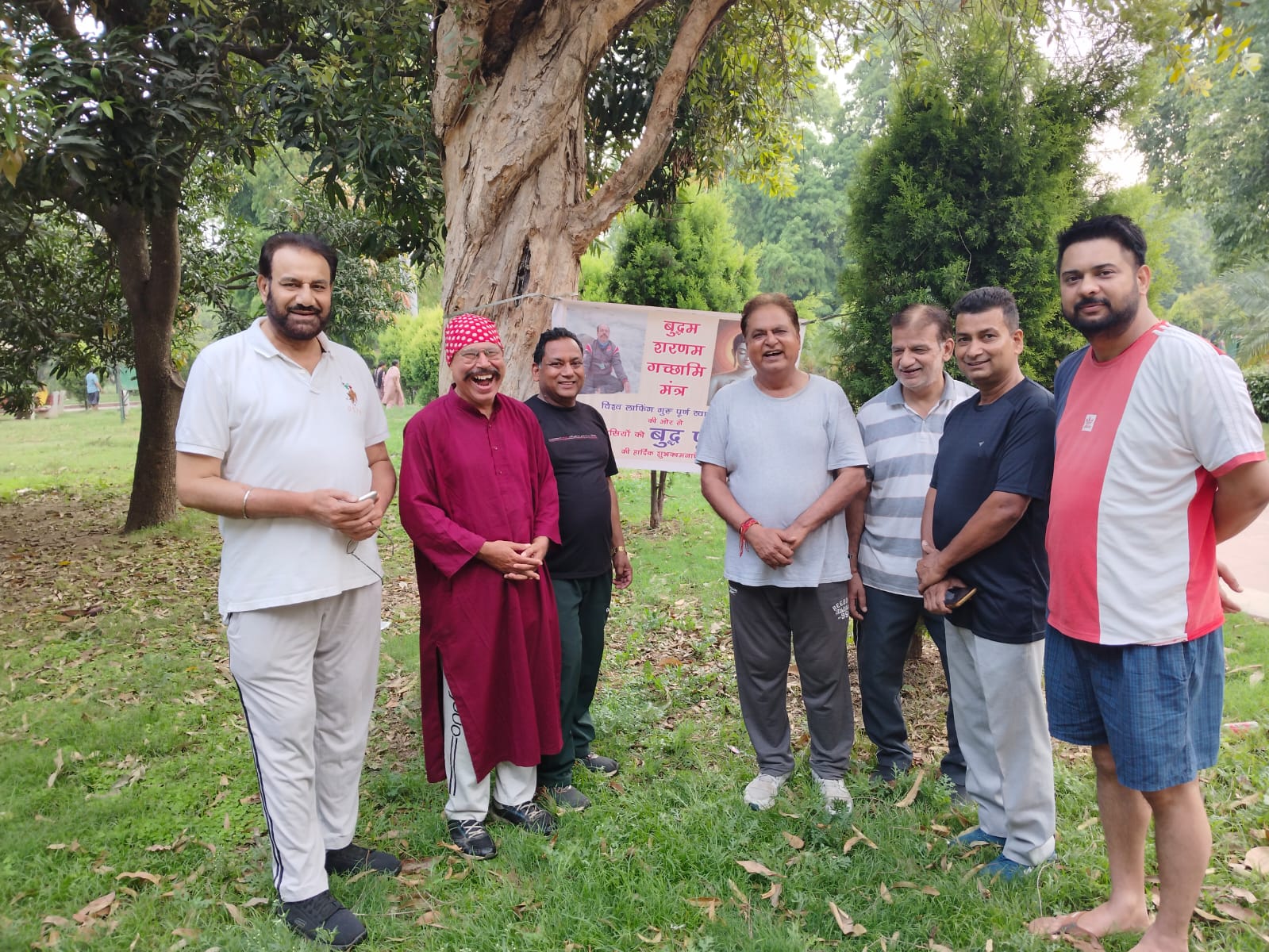 Buddha Purnima festival celebrated in Baradari Garden, World Laughing Guru gave a message of peace